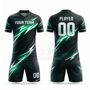 Uniforme de Fútbol para Hombre de Alta Calidad, Talla Grande, Resistente, 100% Poliéster, Transpirable, de Secado Rápido, Ligero, Servicio OEM - Product Image 2