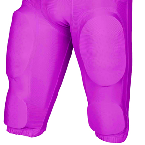Men's Blue <b>Padded</b> American Football <b>Pants</b> Elastic Waist Athletic Fit Solid Color All Seasons Practice Wear - Product Image 5
