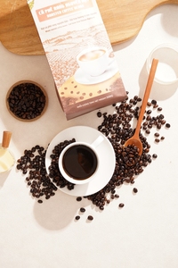เมล็ดกาแฟคั่วขายส่ง คัดสรรคั่วกลาง/คั่วเข้ม สำหรับร้านค้าปลีกและธุรกิจบริการอาหาร บรรจุภัณฑ์ขนาดใหญ่ 60 กก. - Product Image 5