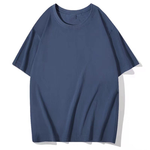 Custom Design Big <b>Tee</b> Shirt New Loose Fit Formal Cotton Tall Embroidered Logo <b>White</b> Short Sleeve O-Neck Anti-Pilling Men T-Shirt - Product Image 1