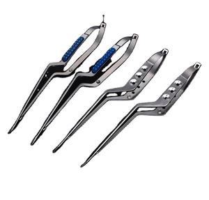 Tijeras Microquirúrgicas Manuales en Forma de Pistola de Acero Inoxidable y Titanio, Instrumento de Plástico para Cirugía Cerebral de Dentavex - Product Image 1