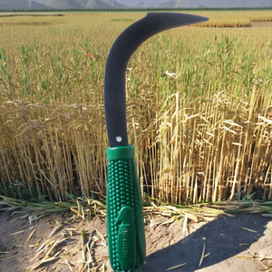 Hoz Agrícola de 11 Pulgadas con Hoja de Acero Dulce, Desmalezadora Manual y Cortadora de Césped, Herramienta Agrícola Portátil de 100g con Mango de Plástico, India - Product Image 4