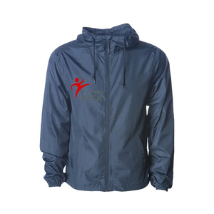 Casual <b>Plus</b>-<b>Size</b> Breathable Custom Zip Up Men Training Joggers Polyester Windbreaker Nylon Hoodie <b>Waterproof</b> Windbreaker - Product Image 1