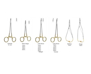 Portaagujas Quirúrgicos Mayo Hegar Crile Wood Mathieu de Acero Inoxidable Personalizados, Instrumentos para Suministros Hospitalarios - Product Image 1
