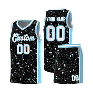 Uniformes de Baloncesto Personalizados para Hombre, Jersey de Poliéster, Pantalones Cortos Transpirables de Secado Rápido con Estampado Holográfico - Product Image 3