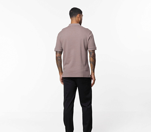 Chemises polo décontractées pour hommes, nouvelle collection, design tendance, logo personnalisé, couleur unie, respirantes, pour hommes - Product Image 3