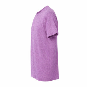 T-shirt Homme Coupe Slim Couleur Unique Teinte Claire Taille Standard 2025 – Meilleures Ventes – Coton – Service OEM Rapide - Product Image 2