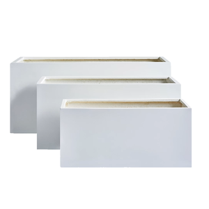 Jardinière verticale extérieure en acier inoxydable avec revêtement en poudre contemporain personnalisé - Product Image 5