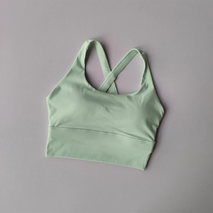 <b>Zip</b> <b>Front</b> Lightweight Seamless <b>Sports</b> <b>Bra</b> Women High Support Breathable Quick Dry Eco-Friendly Gym Running Yoga Fitness 2027 - Product Image 4