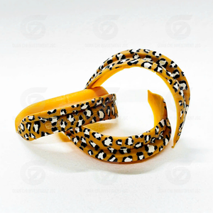 Talons de chaussures 3D personnalisables en TPU écologique, design multicolore par transfert thermique, couleurs or/argent sans nickel, service OEM - Product Image 1