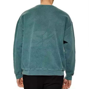 เสื้อสเวตเชิ้ตผู้ชายแฟชั่นคุณภาพพรีเมียม ล้างสีแบบแอซิดวอช ขนาดสั่งทำได้ เสื้อผ้าแฟชั่น เสื้อสเวตเชิ้ตล้างสีแบบแอซิดวอช - Product Image 4