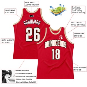 Camiseta Deportiva Retro Personalizada de Baloncesto, Uniforme de Malla Bordada de Secado Rápido, Reversible y sin Mangas - Product Image 4