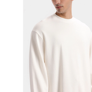 Sudadera de Felpa Francesa Ghost-Wash con Bordado Tonal y Puños de Canalé Grueso 2x2 Vintage - Product Image 6