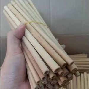 หลอดดูดน้ำแบบใช้แล้วทิ้ง ย่อยสลายได้ ผลิตจากไม้ไผ่ ยี่ห้อบลูโลตัส ลูซี่ เป็นมิตรต่อสิ่งแวดล้อม พร้อมโลโก้สั่งทำได้ ขายดีที่สุด - Product Image 4