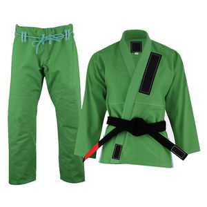 ชุดยูโด BJJ รุ่นใหม่มาถึงแล้ว ผลิตจากผ้าโพลีเอสเตอร์คอตตอน 100% ทอลายไข่มุก ปักโลโก้ น้ำหนักเบา ระบายอากาศได้ดี ชุดยูโด BJJ แบบเซ็ต รับผลิตแบบ OEM ODM - Product Image 1