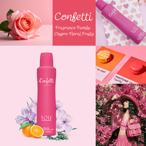Spray corporel Confetti London You 250ml, déodorant pour femmes - Product Image 4