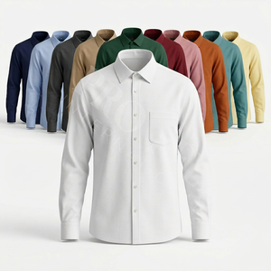 Camisa Casual de Manga Corta, Superventas, para Verano, con Botones, para Oficina y Uso Diario, Ligera, Transpirable, Personalizable - Product Image 1