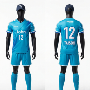 Men's Field Hockey Uniform 240g Interlock Polyester Anti-Bacterial Breathable Anti-UV Heat-Transfer Printed Short Sleeve - Product Image 4