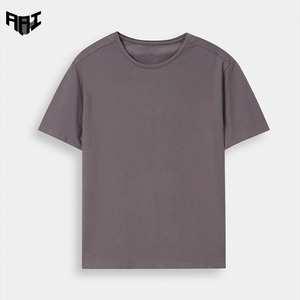 Camisetas de Algodón Peinado de Alto Gramaje para Hombre, Estampado Personalizado, Manga Corta, Estilo Urbano, Ajuste Holgado, Cuello Redondo, Proveedor OEM ODM - Product Image 1