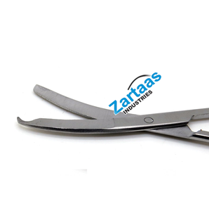 Tijeras Quirúrgicas Curvas Northbent de Acero Inoxidable de Alta Calidad, 13 cm, con Costura Ligada, Kit Quirúrgico Clase II, Manual, Certificado CE - Product Image 5