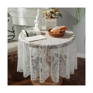 European Style <b>High</b> Density Jacquard Embroidered Waterproof Disposable Tea <b>Table</b> Protectors Vintage Chinese Style Customized - Product Image 6