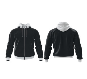 Sweat-shirt à capuche en gros pour vêtements promotionnels et professionnels - Product Image 1