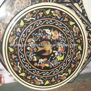 หินอ่อนสีดำแบบโบราณสำหรับตกแต่งคาเฟ่ - Product Image 2