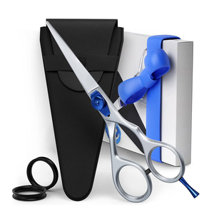 Top Design Customized Stainless Steel Salon Customized Hairdresser Barber Haircut <b>Left</b> <b>Handed</b> Hair <b>Scissors</b> Set - Product Image 1
