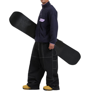 Pantalon de ski unisexe coupe ample, imperméable, coupe-vent, style hip-hop, de haute qualité - Product Image 4