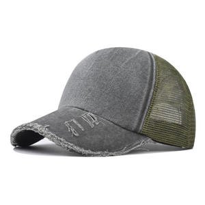 Gorra Trucker de Algodón Lavado al por Mayor, Estilo Vintage, con Malla, para Colecciones de Marcas de Estilo de Vida - Product Image 3