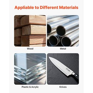 Levigatrice a Nastro Industriale 2200W 1000RPM con Angoli Regolabili da 0 a 45°, 3'' x 79'' - Product Image 5