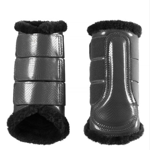 Bottes d'équitation personnalisées avec protection des tendons et des articulations, bottes amortissantes fabriquées au Pakistan pour l'équitation - Product Image 2