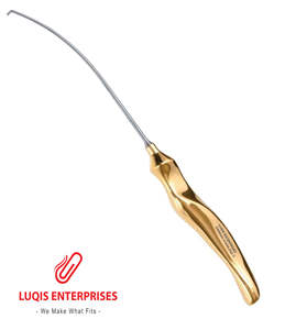 Dissectador de Nervios Endoscópico para Frente, Curvo Izquierdo, 23.5 cm, Acero Inoxidable, Instrumento Quirúrgico de Endoscopia - Product Image 4