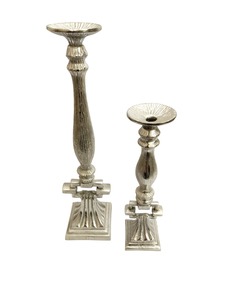Porte-bougie en métal fait main, support décoratif pour bougie, résistant à la chaleur, écologique, pour la décoration de la maison et des mariages - Product Image 6