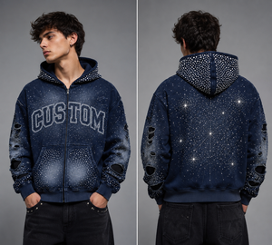 Sudaderas con Capucha Personalizadas al por Mayor para el Espíritu Escolar, Sudadera con Capucha Bordada Personalizada para Uniformes Escolares de EE. UU., Suministro OEM - Product Image 5