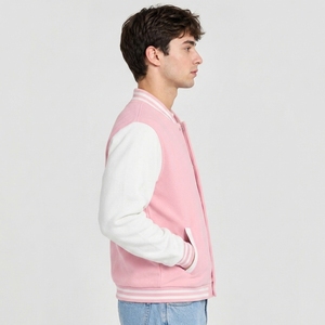 Varsity <b>Jacket</b> Modern Streetwear Varsity <b>Jacket</b> Crafted With Lightweight Materials For Casual Outfits <b>Travel</b> Outdoor Activities - Product Image 6
