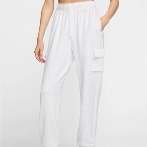 Customized Loose Fit Spring Fleece <b>Joggers</b> Women's High Waist Eco-Friendly Breathable <b>Polyester</b>/Cotton Sweatpants for Gym - Product Image 1