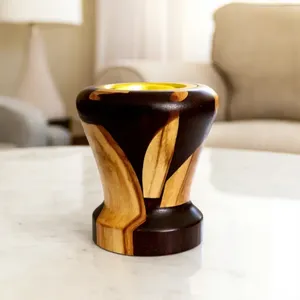 Quemador de Incienso Artesanal de Madera de Sándalo y Resina, Estilo Marroquí, Difusor de Aromaterapia, Ecológico - Product Image 2