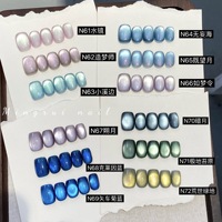 Vernis à ongles gel Mobray Glitter Galaxy Cat Eye pour manucure gel en salon et nail art DIY à domicile, kit de vernis gel Cat Eye OEM ODM