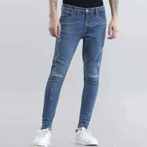 Pantalones Vaqueros de Hombre de Secado Rápido de la Mejor Calidad, Corte Ajustado, Precio Bajo, Tela Cómoda, Pantalones Vaqueros de Mezclilla para Hombre - Product Image 5