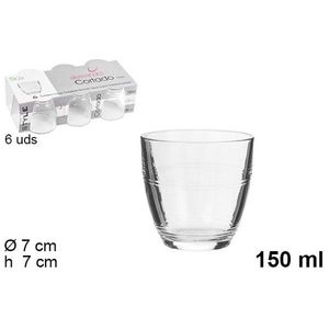 Bicchieri in Vetro da 150ml per Bevande da Vasos Para Cortado - Product Image 3