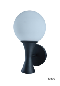 Lampe murale Lumetal Vietnam New Top 3000K (blanc chaud) en métal et verre avec commande par bouton LED extérieur IP20 AC 120V - Product Image 5