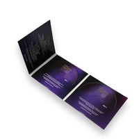 Cetak Dompet Kardus CD 2 Disk Kustom dengan Dua Slot, Kotak Kertas
