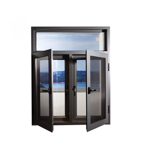 Fenêtre à baie moderne en acier inoxydable et aluminium pour l'Amérique du Nord avec double vitrage trempé transparent, certifiée Energy Star - Product Image 5