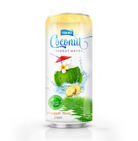 Premium vers ananassap OEM/ODM Gratis ontwerp Gratis monster Verwerkt fruit- en groentepuree Gevuld in blik (geconserveerd) 80% zuiverheid