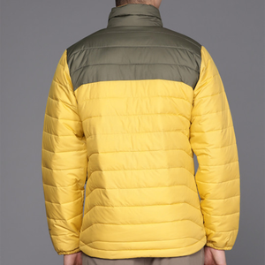 OEM Custom Men Plus Size <b>Winter</b> Quilted <b>Jacket</b> <b>Waterproof</b> Windbreaker Zipper Hoodie Embroidered Casual Snow Wear puffer hiking - Product Image 2