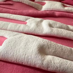 <b>Pink</b> Adults Unisex Hooded Solid <b>Tracksuit</b> Full Length Eco-friendly Casual Sweatshirt Sweatpants Set Side Pockets Winter Wear - Product Image 3