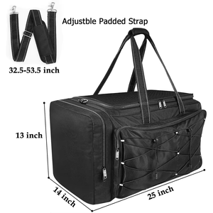Sac de sport extra large pour équipement de baseball Lamatex, compartiment à chaussures, multi-poches, imperméable, modèle LS-1023 pour l'entraînement - Product Image 2