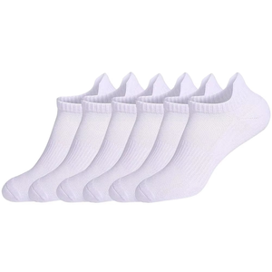 Ankle <b>Socks</b> Solid Color Breathable Knitted Cotton Thin Low Cut for Adults Summer Casual Wear - Product Image 5
