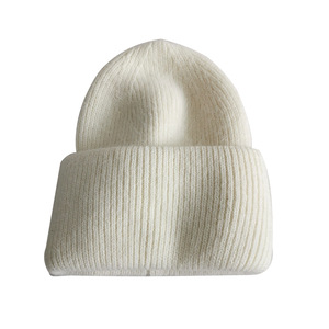 Bonnet unisexe SPARKWELL INDUSTRY 100 % acrylique, color block, avec nœud et bouton, décontracté pour l'hiver, pour adultes, 48-50 cm - Product Image 1